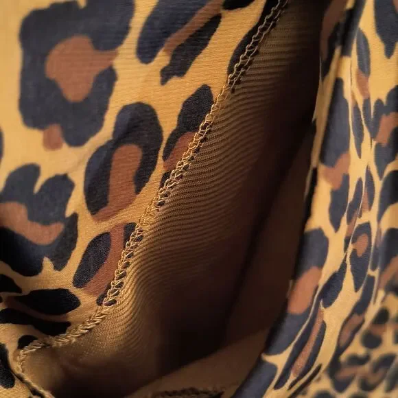 Ladies Leopard Print Dress Old Navy - Picture 4 of 8